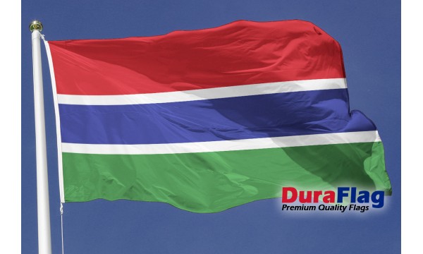DuraFlag® Gambia Premium Quality Flag